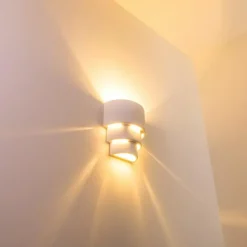 hofstein Applique murale Karatschi Blanc, 1 lumière* Appliques