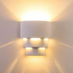 hofstein Applique murale Karatschi Blanc, 1 lumière* Appliques