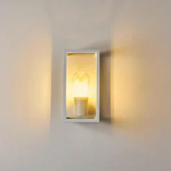 hofstein Applique murale Karlsborg Blanc, 1 lumière