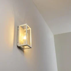 hofstein Applique murale Karlsborg Blanc, 1 lumière