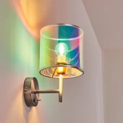 hofstein Applique murale Kaunas Nickel mat, 1 lumière