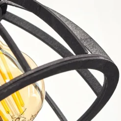 Lampes Industrielles-hofstein Applique murale Kaurila Noir, 1 lumière