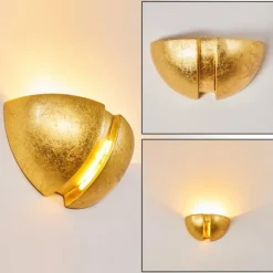 Lampe Turque-hofstein Applique murale Kawasaki Or, 1 lumière