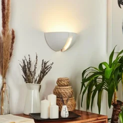 hofstein Applique murale Kawasaki Blanc, 1 lumière* Appliques