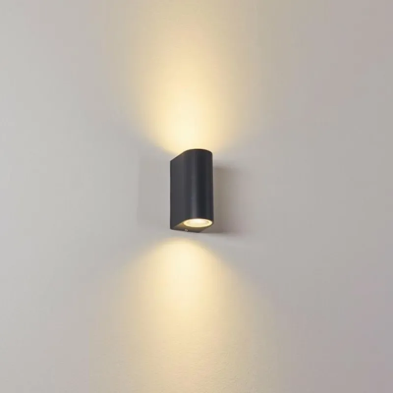 hofstein Applique murale Kingstown LED Anthracite, 1 lumière