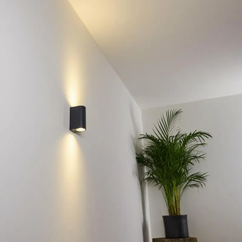 hofstein Applique murale Kingstown LED Anthracite, 1 lumière