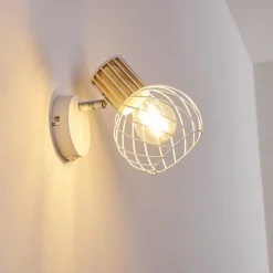 hofstein Applique murale Koler Blanc, 1 lumière