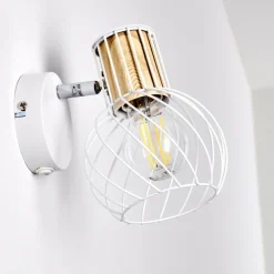 hofstein Applique murale Koler Blanc, 1 lumière