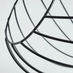 Lampes Vintages & Rétros-hofstein Applique murale Kolfer Noir, 1 lumière