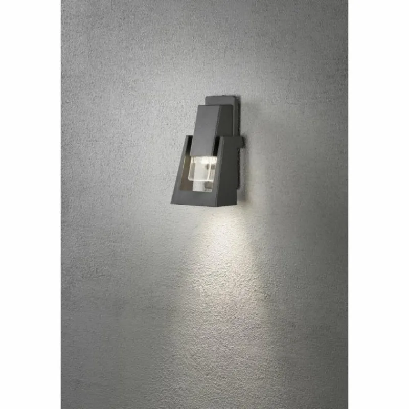 Luminaires Konstsmide Applique murale Konstsmide Potenza Anthracite, 1 lumière