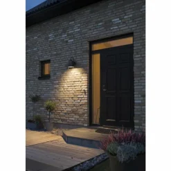 Luminaires Konstsmide Applique murale Konstsmide Perugia Noir, 1 lumière