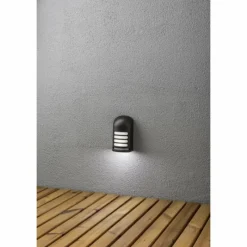 Luminaires Konstsmide Applique murale Konstsmide Prato LED Noir, 1 lumière, Détecteur de mouvement