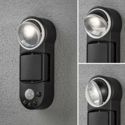 Luminaires Konstsmide Applique murale Konstsmide Prato LED Blanc, 1 lumière, Détecteur de mouvement