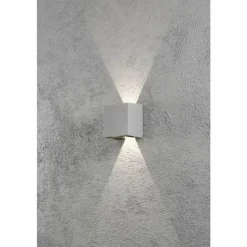 Luminaires Konstsmide Applique murale Konstsmide Cremona LED Gris, 2 lumières