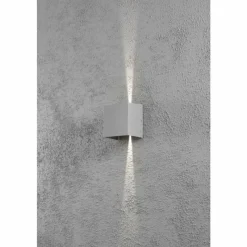Luminaires Konstsmide Applique murale Konstsmide Cremona LED Gris, 2 lumières