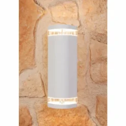 Luminaires Konstsmide Applique murale Konstsmide Blanc, 2 lumières