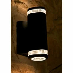 Luminaires Konstsmide Applique murale Konstsmide Noir, 2 lumières