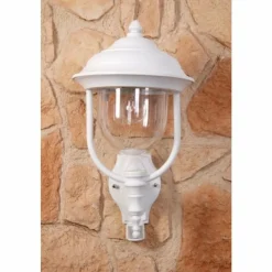 Luminaires Konstsmide Applique murale Konstsmide PARMA Transparent, 1 lumière, Détecteur de mouvement