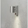Luminaires Konstsmide Applique murale Konstsmide Modena Acier inoxydable, 1 lumière, Détecteur de mouvement