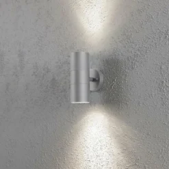 Luminaires Konstsmide Applique murale Konstsmide Modena Gris, 2 lumières