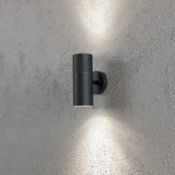 Luminaires Konstsmide Applique murale Konstsmide Modena Noir, 2 lumières