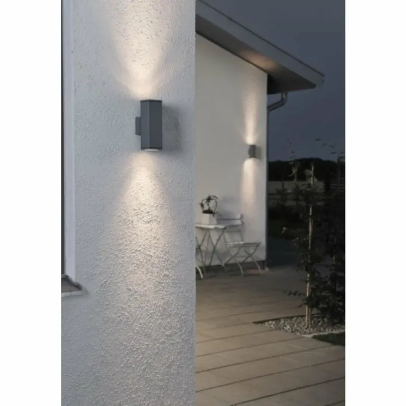 Luminaires Konstsmide Applique murale Konstsmide Monza Anthracite, 1 lumière