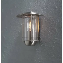 Luminaires Konstsmide Applique murale Konstsmide Trento Acier inoxydable, 1 lumière