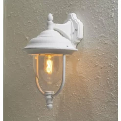 Luminaires Konstsmide Applique murale Konstsmide Parma Blanc, 1 lumière