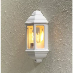 Luminaires Konstsmide Applique murale Konstsmide Cagliari Blanc, 1 lumière