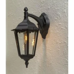 Luminaires Konstsmide Applique murale Konstsmide Firenze Noir, 1 lumière