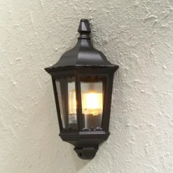 Luminaires Konstsmide Applique murale Konstsmide Firenze Noir, 1 lumière