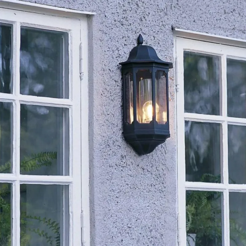 Luminaires Konstsmide Applique murale Konstsmide Pallas Noir, 1 lumière