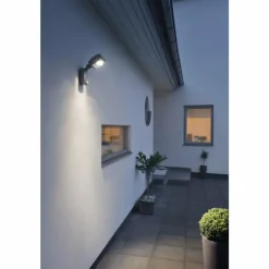 Luminaires Konstsmide Applique murale Konstsmide Latina LED Anthracite, 1 lumière