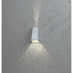 Luminaires Konstsmide Applique murale Konstsmide Imola LED Gris, 2 lumières