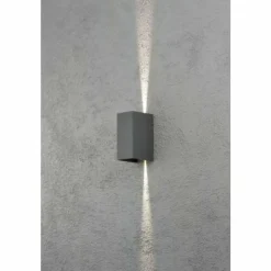 Luminaires Konstsmide Applique murale Konstsmide Cremona LED Anthracite, 2 lumières