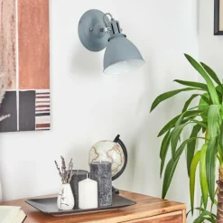 hofstein Applique murale Koppom Bleu, Gris, 1 lumière* Appliques