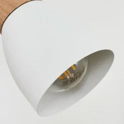 Luminaires Scandinaves-hofstein Applique murale Kouek Écru, Blanc, 1 lumière