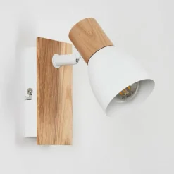 Luminaires Scandinaves-hofstein Applique murale Kouek Écru, Blanc, 1 lumière