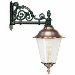 Luminaires Rustiques-KS Verlichting Applique murale Durgerdam Vert, Cuivre, 1 lumière