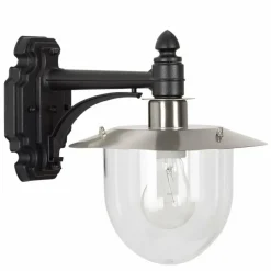 KS Verlichting Applique murale Davos Noir, 1 lumière