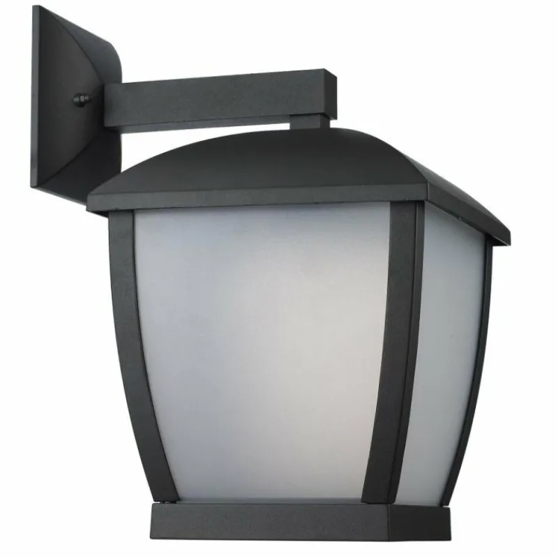 KS Verlichting Applique murale Milton Noir, 1 lumière