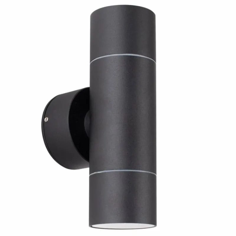 KS Verlichting Applique murale Ray Noir, 2 lumières