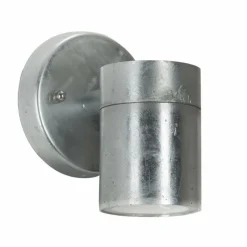 KS Verlichting Applique murale Down Acier inoxydable, 1 lumière