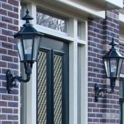 Luminaires Rustiques-KS Verlichting Applique murale M31 Noir, 1 lumière