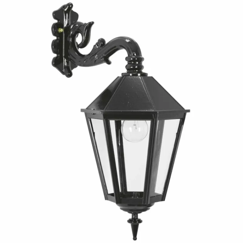 Luminaires Rustiques-KS Verlichting Applique murale M32 Noir, 1 lumière