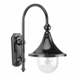 KS Verlichting Applique murale Rimini Noir, 1 lumière