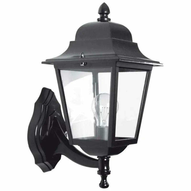 KS Verlichting Applique murale Sorrento Noir, 1 lumière