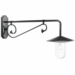 KS Verlichting Applique murale Louvre Noir, 1 lumière