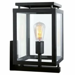 KS Verlichting Applique murale De Vecht Noir, 1 lumière