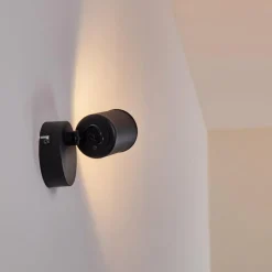 hofstein Applique murale Kullaberg Noir, 1 lumière